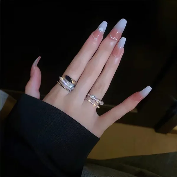 2023 New Fashion Trend Unique Design Elegant Delicate Exaggerated Lines Ring Women Jewelry Wedding Party Premium Gift Wholesale - Image 64