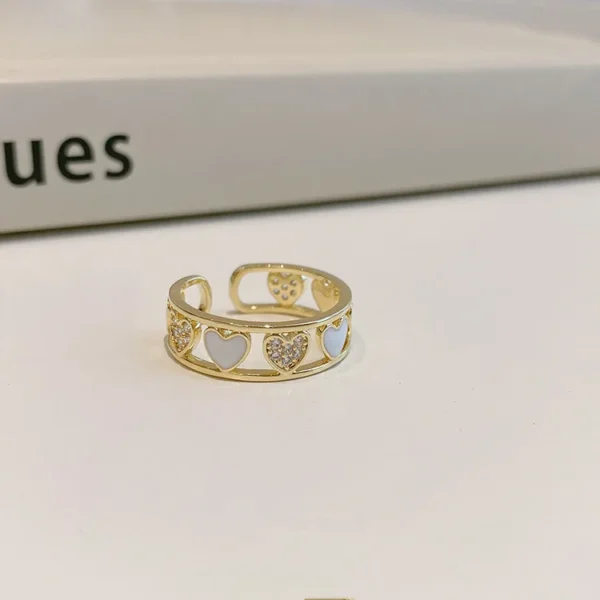 2023 New Fashion Trend Unique Design Elegant Delicate Exaggerated Lines Ring Women Jewelry Wedding Party Premium Gift Wholesale - Image 74