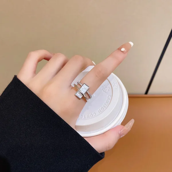 2023 New Fashion Trend Unique Design Elegant Delicate Exaggerated Lines Ring Women Jewelry Wedding Party Premium Gift Wholesale - Image 81