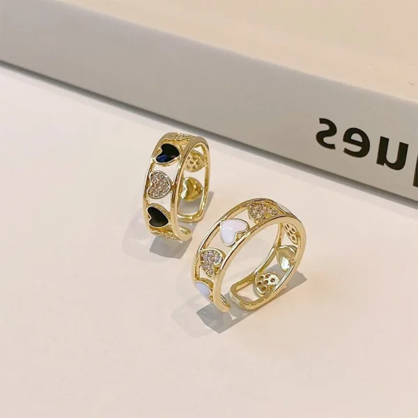 2023 New Fashion Trend Unique Design Elegant Delicate Exaggerated Lines Ring Women Jewelry Wedding Party Premium Gift Wholesale - Image 72