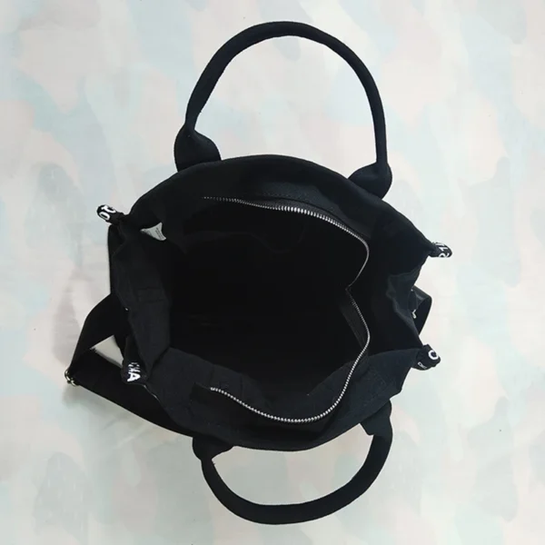 2025 New Fashionable Large Capacity Women's Tote Bag Canvas Handbag top handle Crossbody Bag Casual Simple Shoulder Bag - Image 5