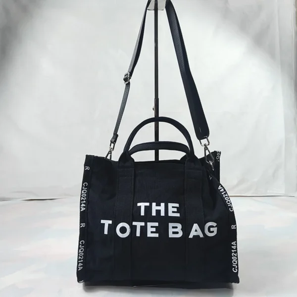 2025 New Fashionable Large Capacity Women's Tote Bag Canvas Handbag top handle Crossbody Bag Casual Simple Shoulder Bag - Image 2