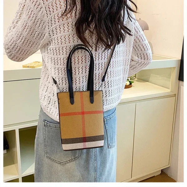 Fashionable Color Block Women's Shoulder Crossbody Bucket Bag Handbag Stylish Design High End Feeling New Hot Sale Of The Season - Image 47