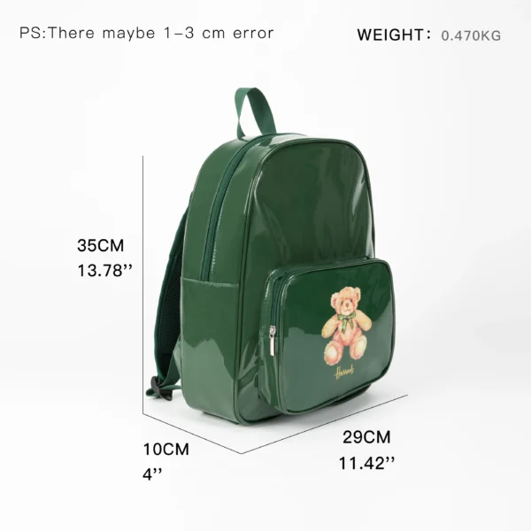 Cartton Print PVC Reusable Women's Shopping Bag Eco Friendly Flower Shopper Handbag Casual Female Student Shoulder Book Purse - Image 30