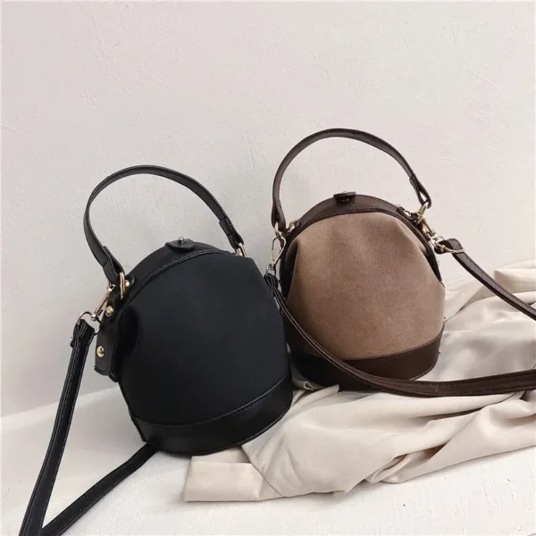 2025 New Vintage Fashion Female Tote Bucket Bag Travel Shoulder Messenger Bag Women's Handbag Purses and Handbags - Image 6