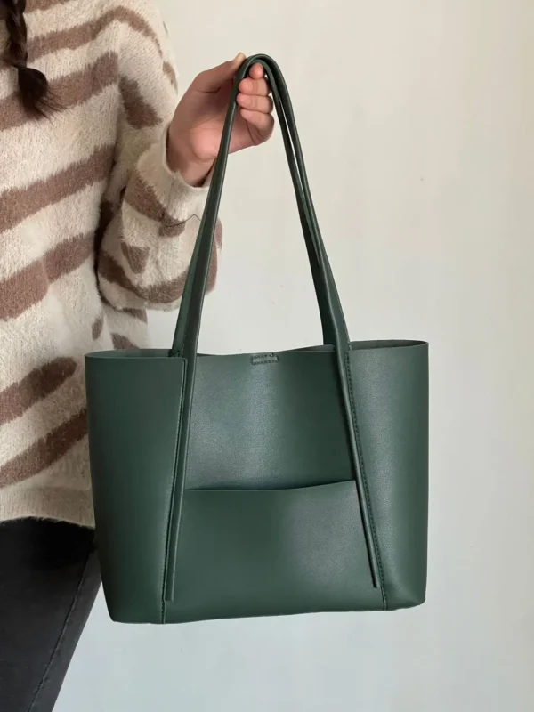Women Tote Bag High Quality Soft Leather Large Ladies Shoulder Crossbody Bag Luxury Female Shopping Handbag - Image 19