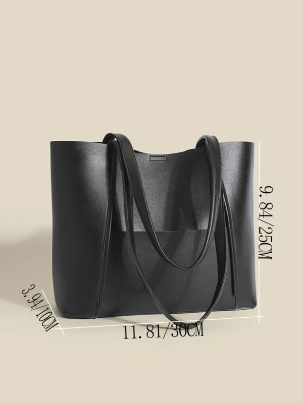 Women Tote Bag High Quality Soft Leather Large Ladies Shoulder Crossbody Bag Luxury Female Shopping Handbag - Image 25