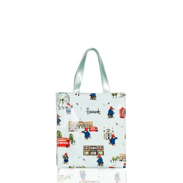 Cartton Print PVC Reusable Women's Shopping Bag Eco Friendly Flower Shopper Handbag Casual Female Student Shoulder Book Purse - Image 10