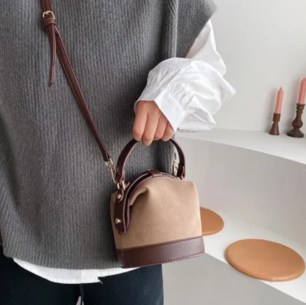 2025 New Vintage Fashion Female Tote Bucket Bag Travel Shoulder Messenger Bag Women's Handbag Purses and Handbags - Image 10