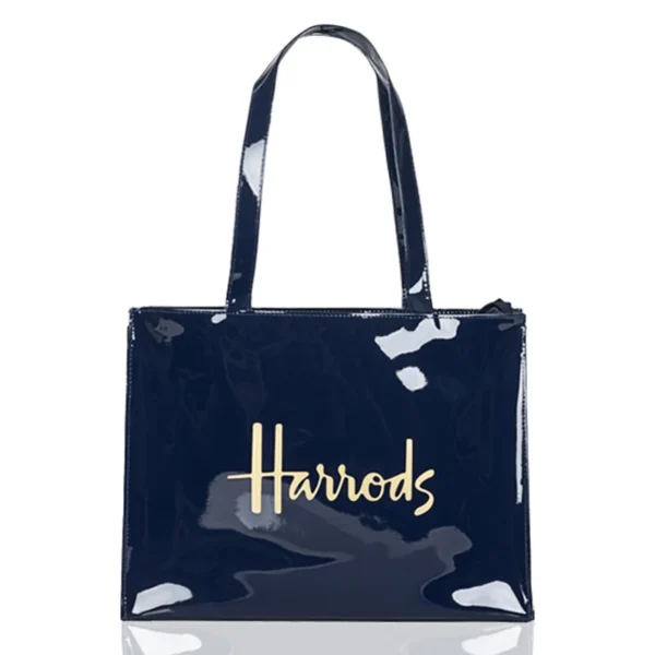 Horizontal Edition PVC Reusable Shopping Bag Eco-friendly London Lady Shopper Bag Large Capacity Waterproof Handbag Shoulder Bag - Image 43