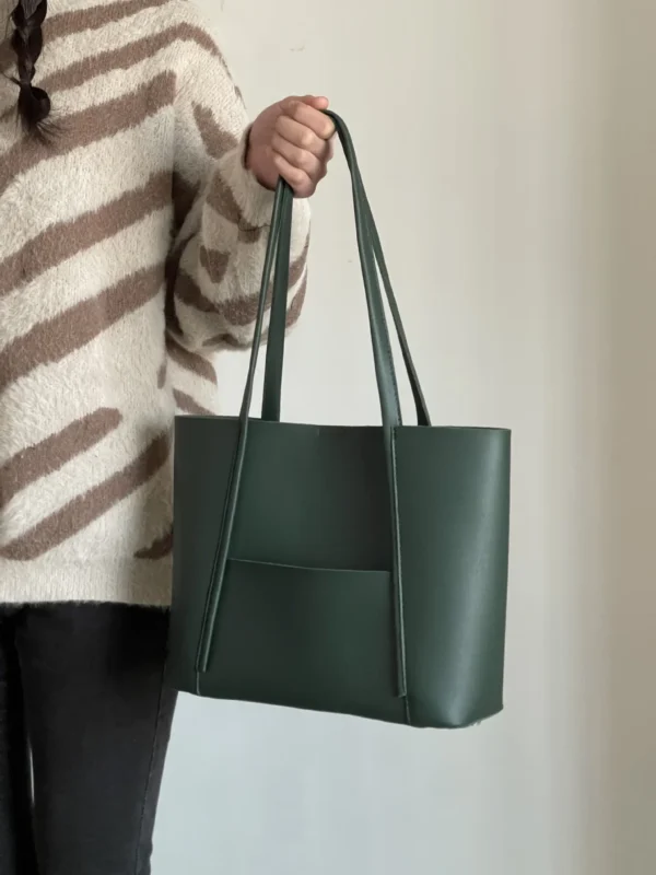 Women Tote Bag High Quality Soft Leather Large Ladies Shoulder Crossbody Bag Luxury Female Shopping Handbag - Image 14