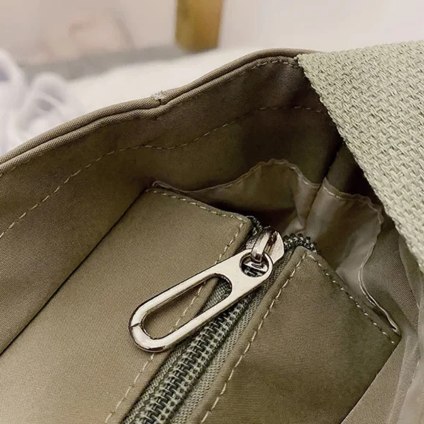 Women Canvas Single Shoulder Bags Large Capacity Hand Bucket Bag Female Crossbody Bags Casual Tote Purses Waterproof Oxford Bags - Image 18