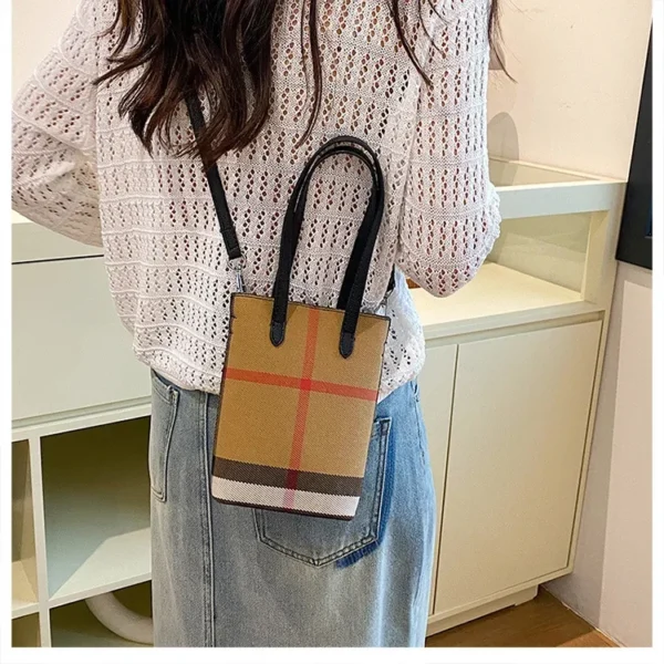 Fashionable Color Block Women's Shoulder Crossbody Bucket Bag Handbag Stylish Design High End Feeling New Hot Sale Of The Season - Image 45