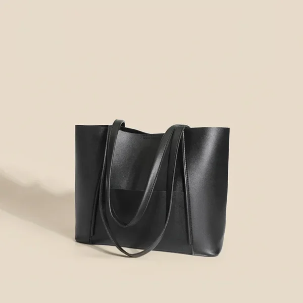 Women Tote Bag High Quality Soft Leather Large Ladies Shoulder Crossbody Bag Luxury Female Shopping Handbag - Image 11
