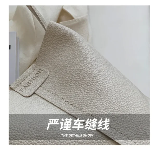 Large Capacity Bag for Women Summer New Fashion Trendy Shoulder Bag Textured Niche Crossbody Bucket Bag - Image 11