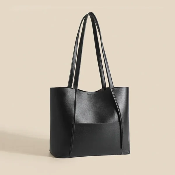 Women Tote Bag High Quality Soft Leather Large Ladies Shoulder Crossbody Bag Luxury Female Shopping Handbag - Image 2
