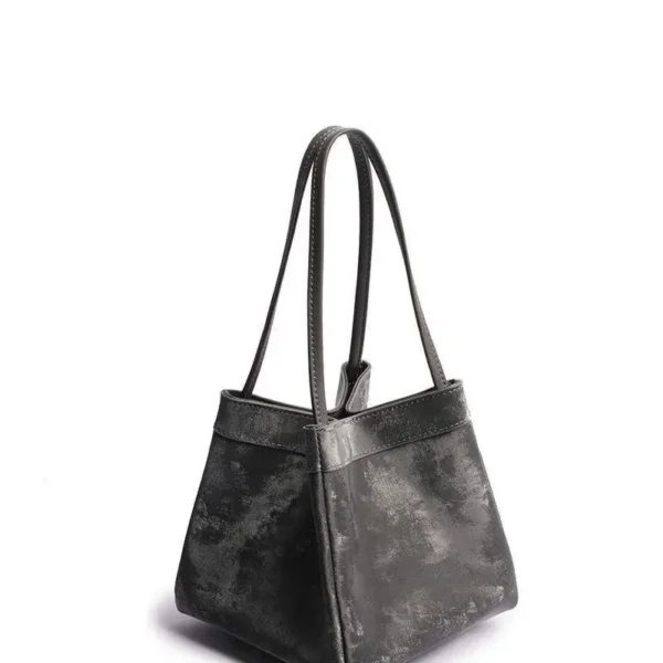 Chinese Style Bamboo Basket Handbag 2024 Colorful Pattern Women's Single Shoulder Slant Crossbody Bucket Bag Fashionable Casual - Image 9