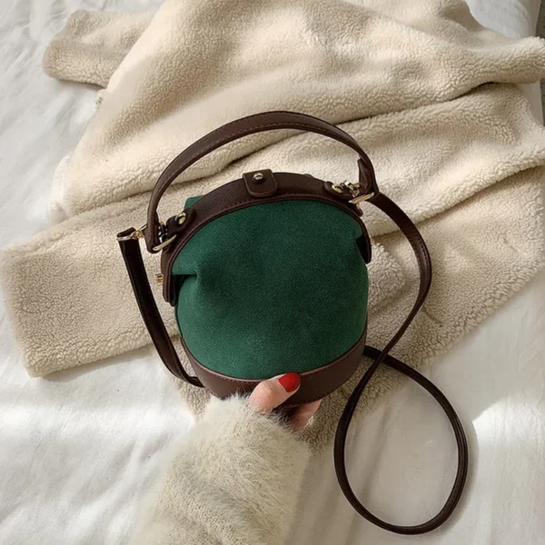 2025 New Vintage Fashion Female Tote Bucket Bag Travel Shoulder Messenger Bag Women's Handbag Purses and Handbags - Image 9