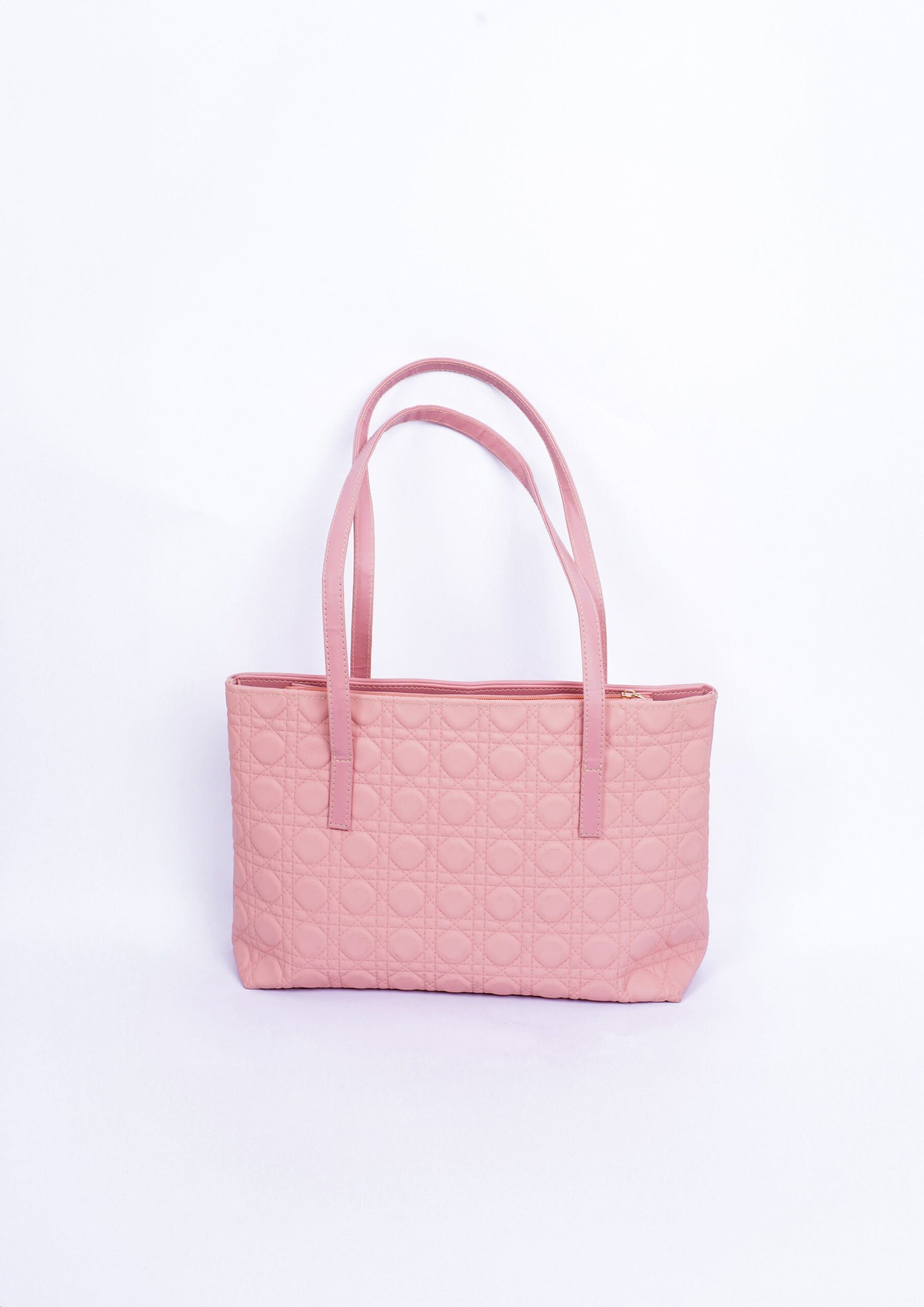 Pink Pearl Quilted Tote